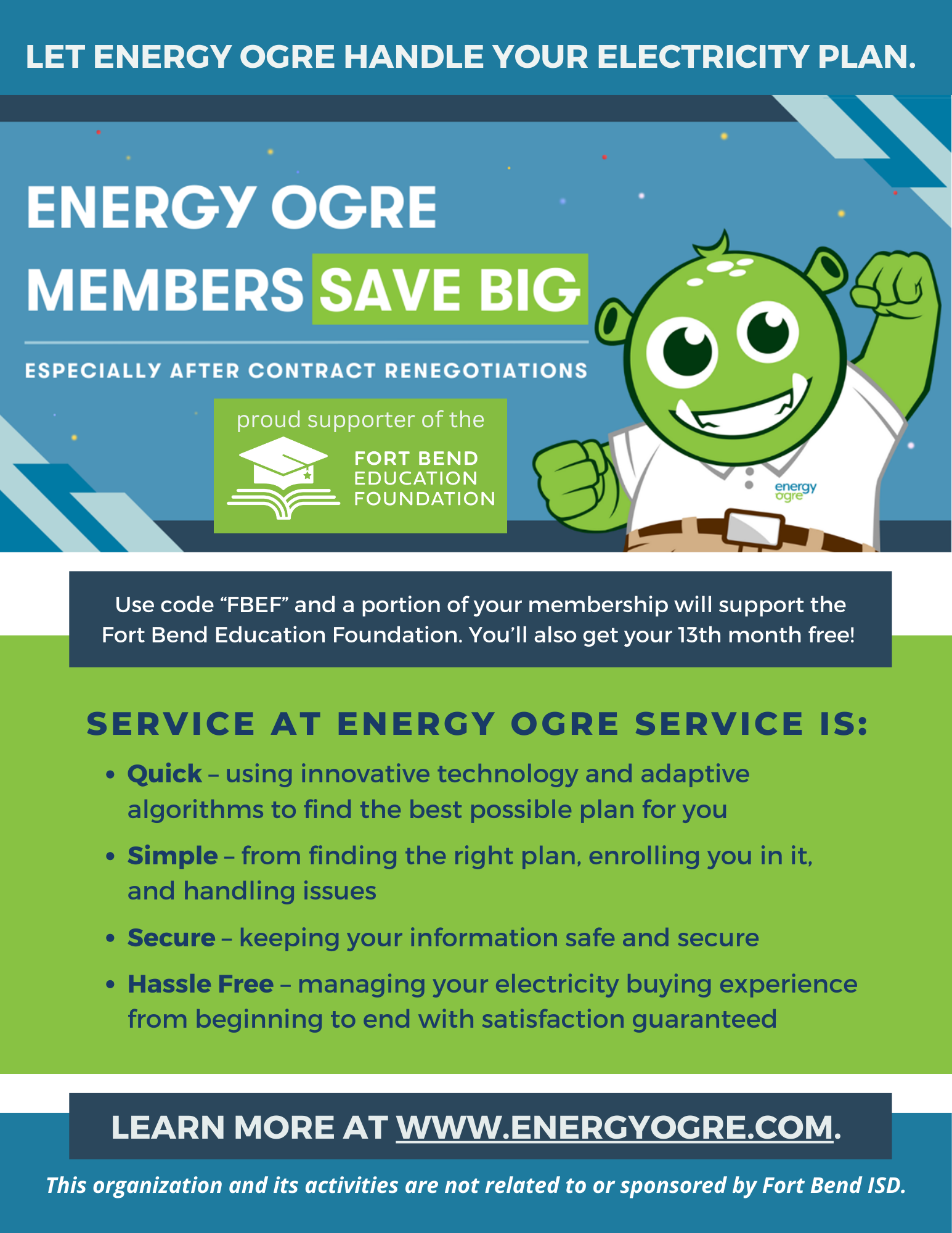 Energy Ogre flyer 2023